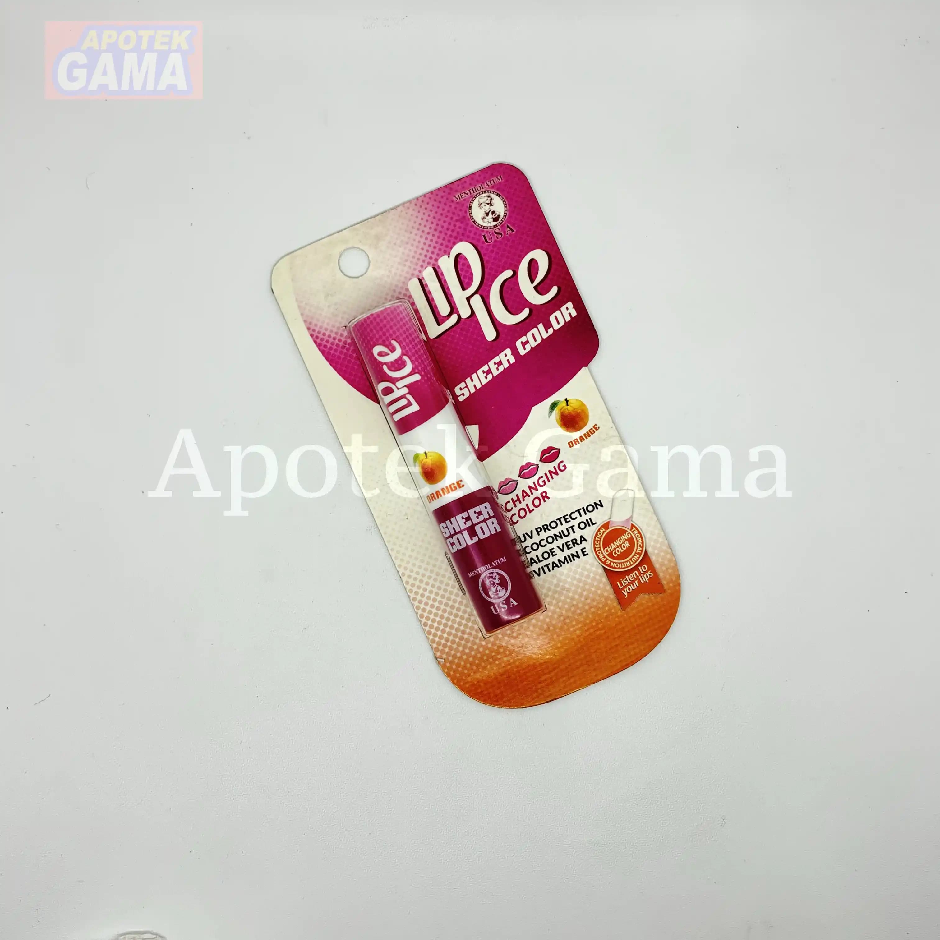 ACNES LIP ICE SHEER COLOR ORANGE