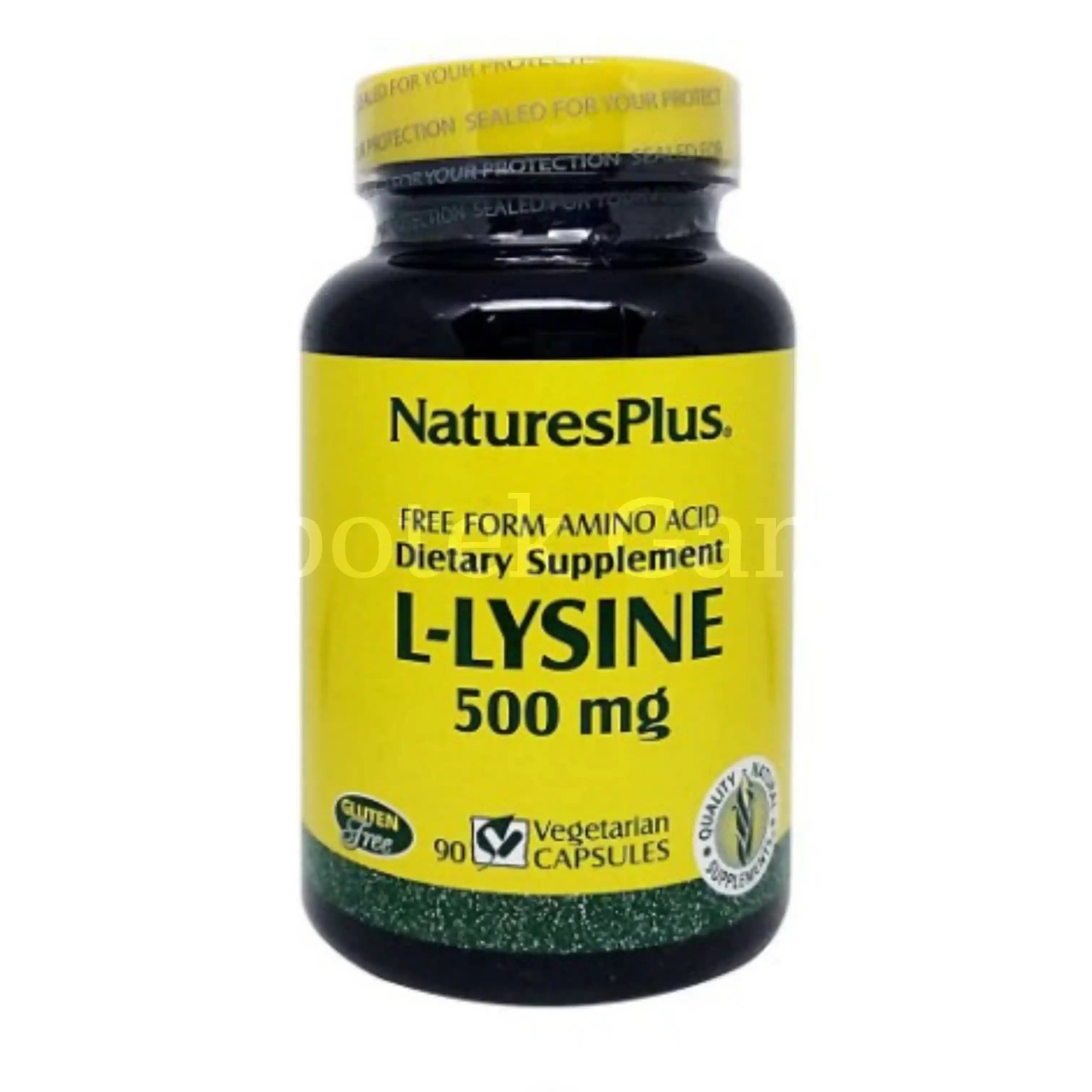 NATURES PLUS L-LYSINE 500MG 90S 2