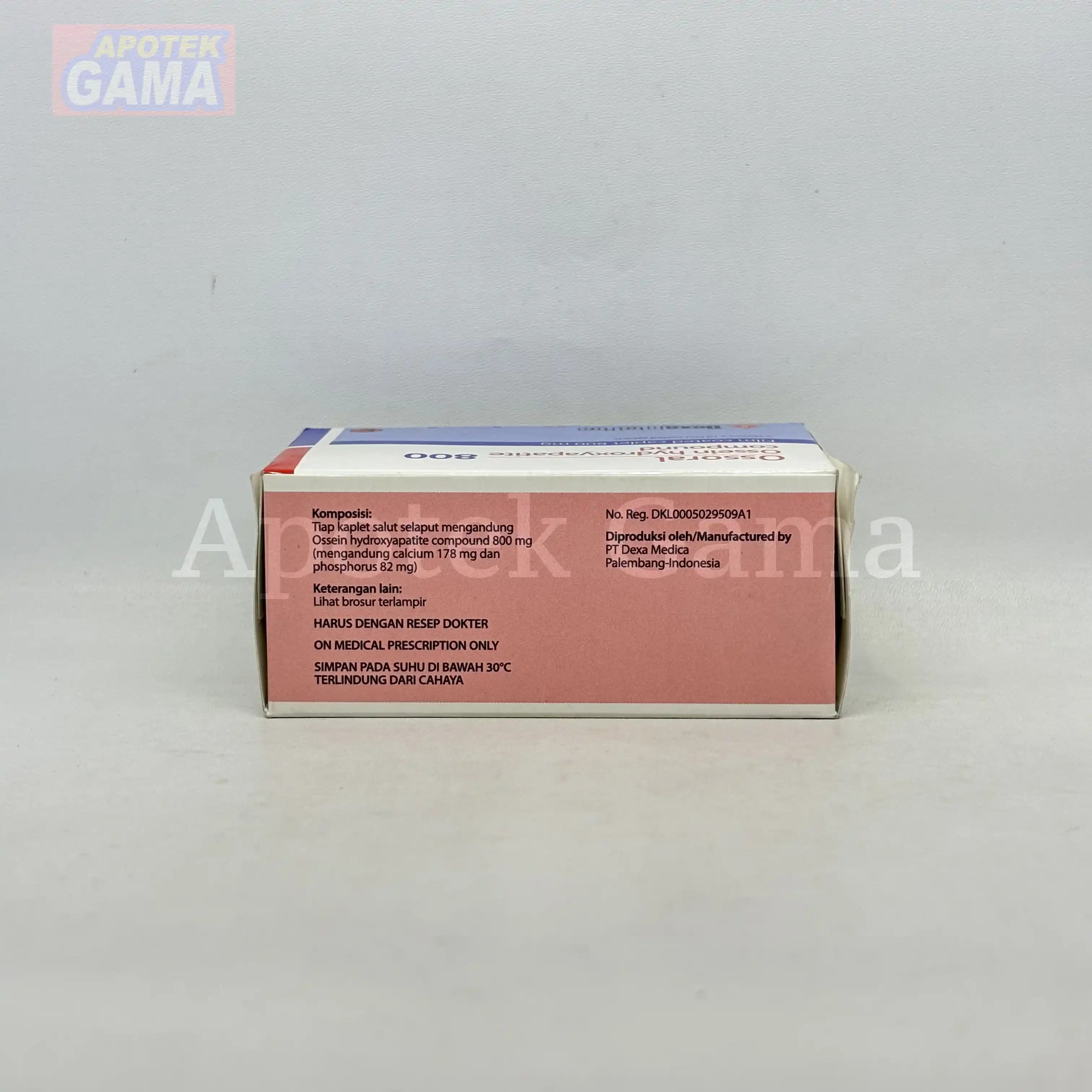 OSSORAL 800/60 TAB 3