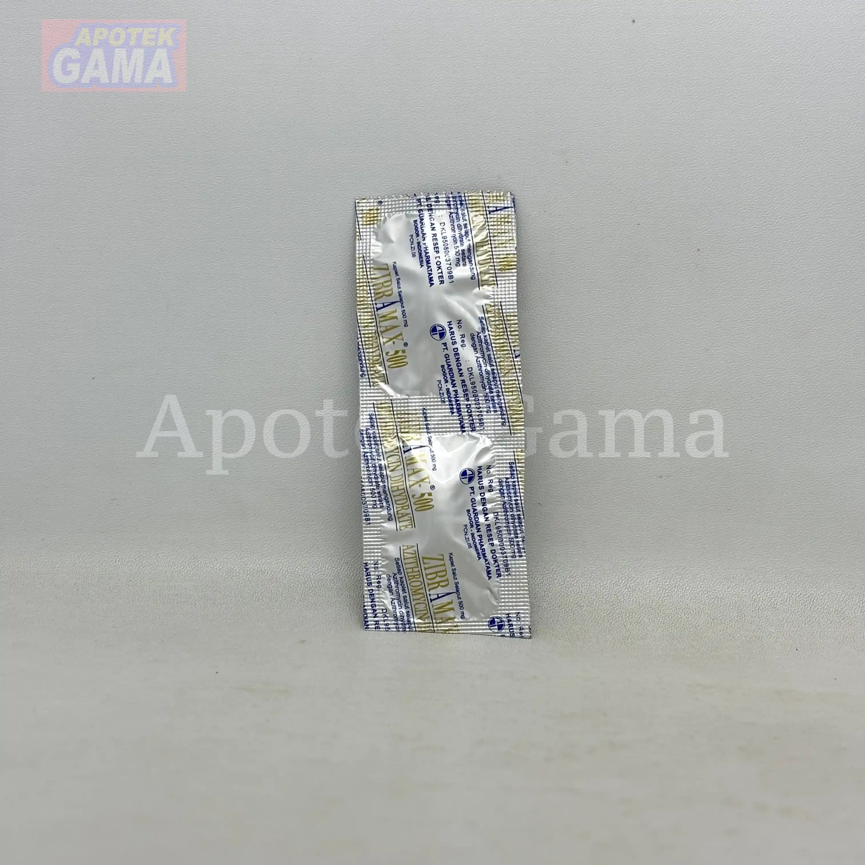 ZIBRAMAX KAP 500 4