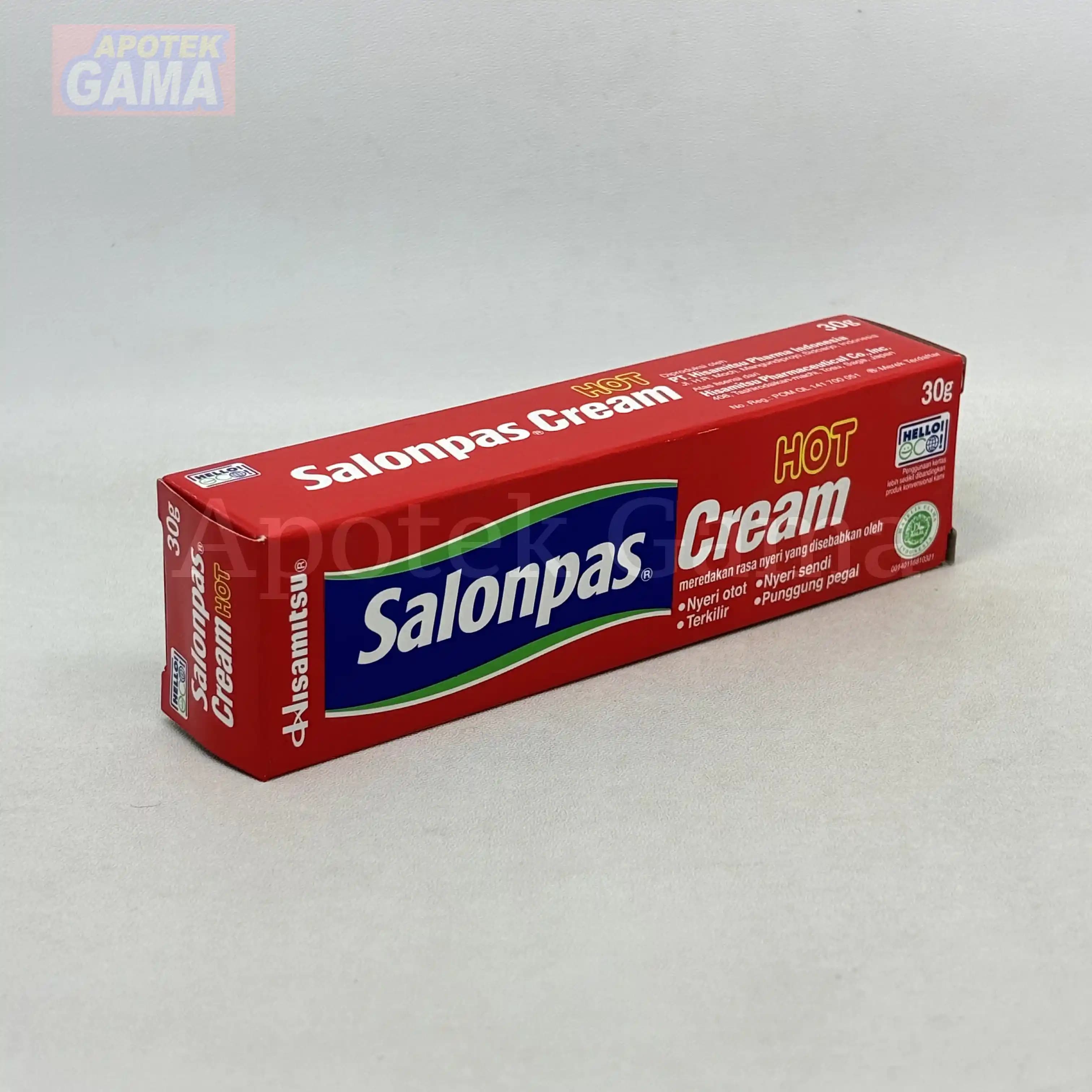 SALONPAS CREAM HOT 30G 4