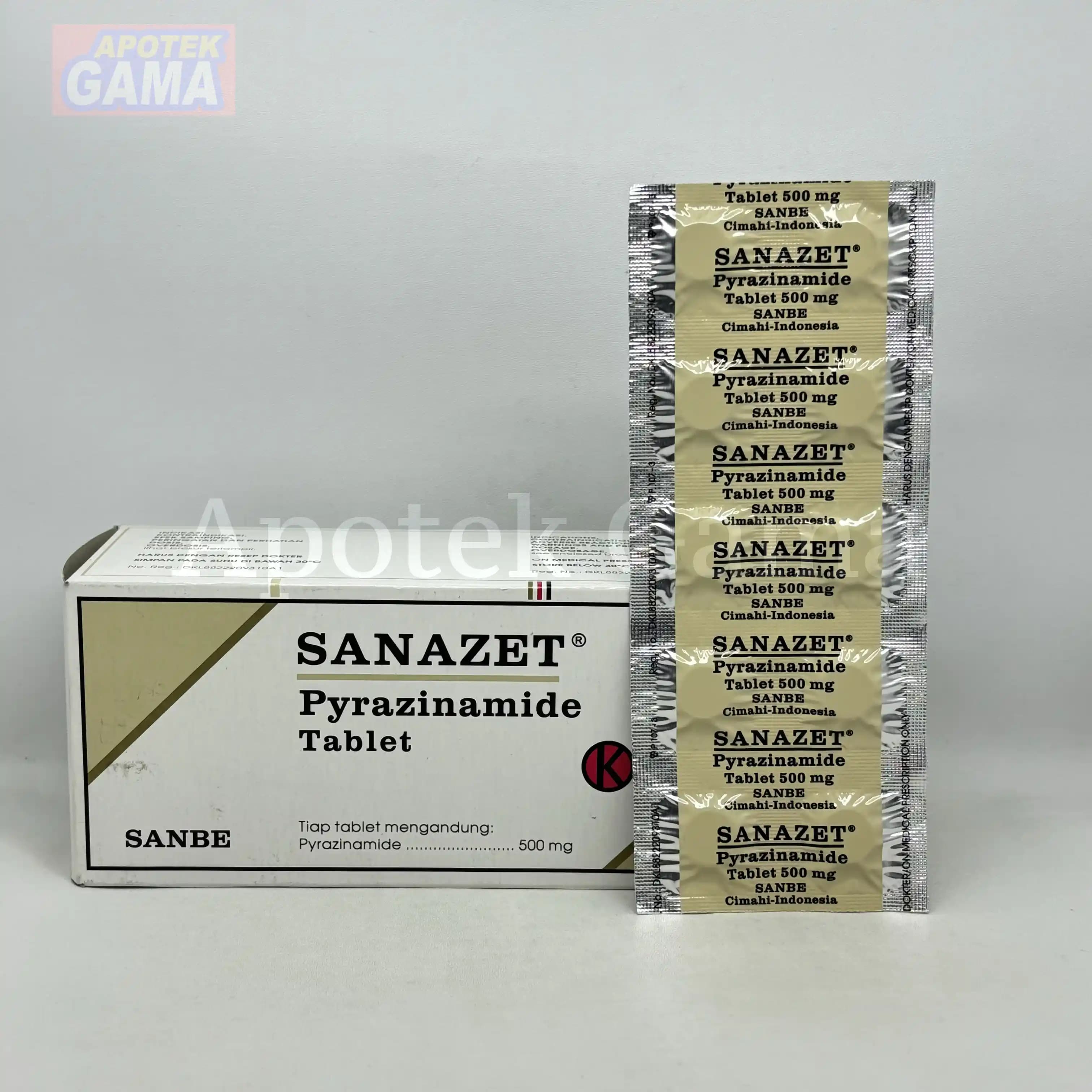 SANAZET  500 MG 3