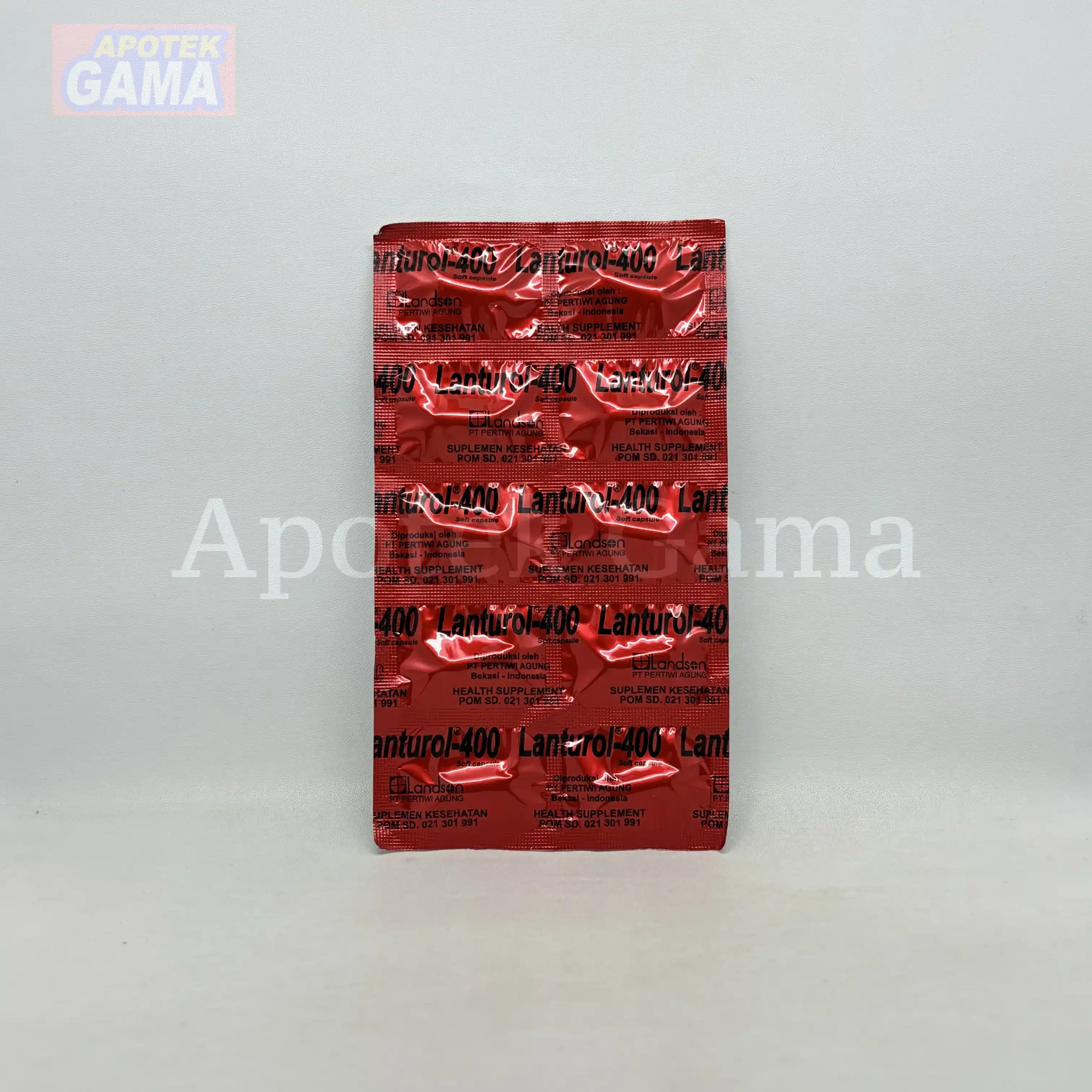 LANTUROL CAP 400 3