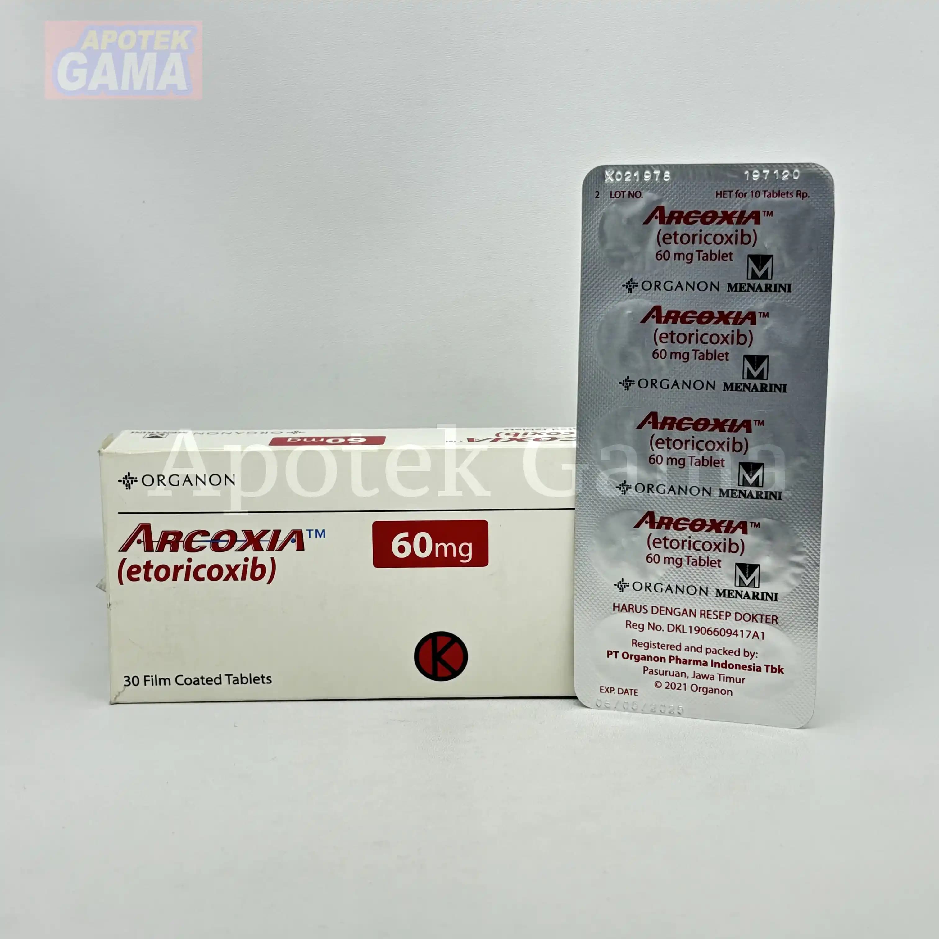 ARCOXIA 60 MG