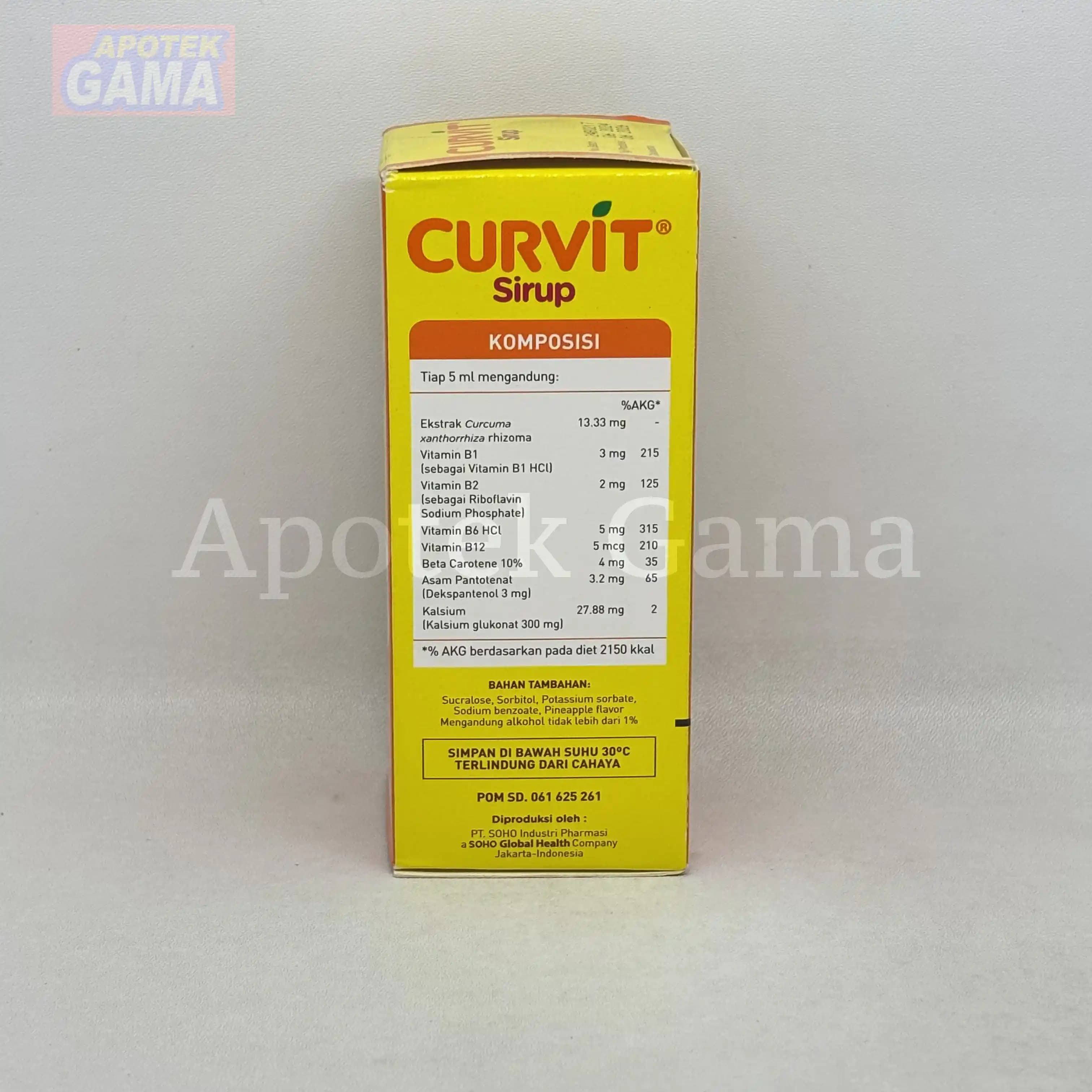CURVIT SYR 60 ML  4