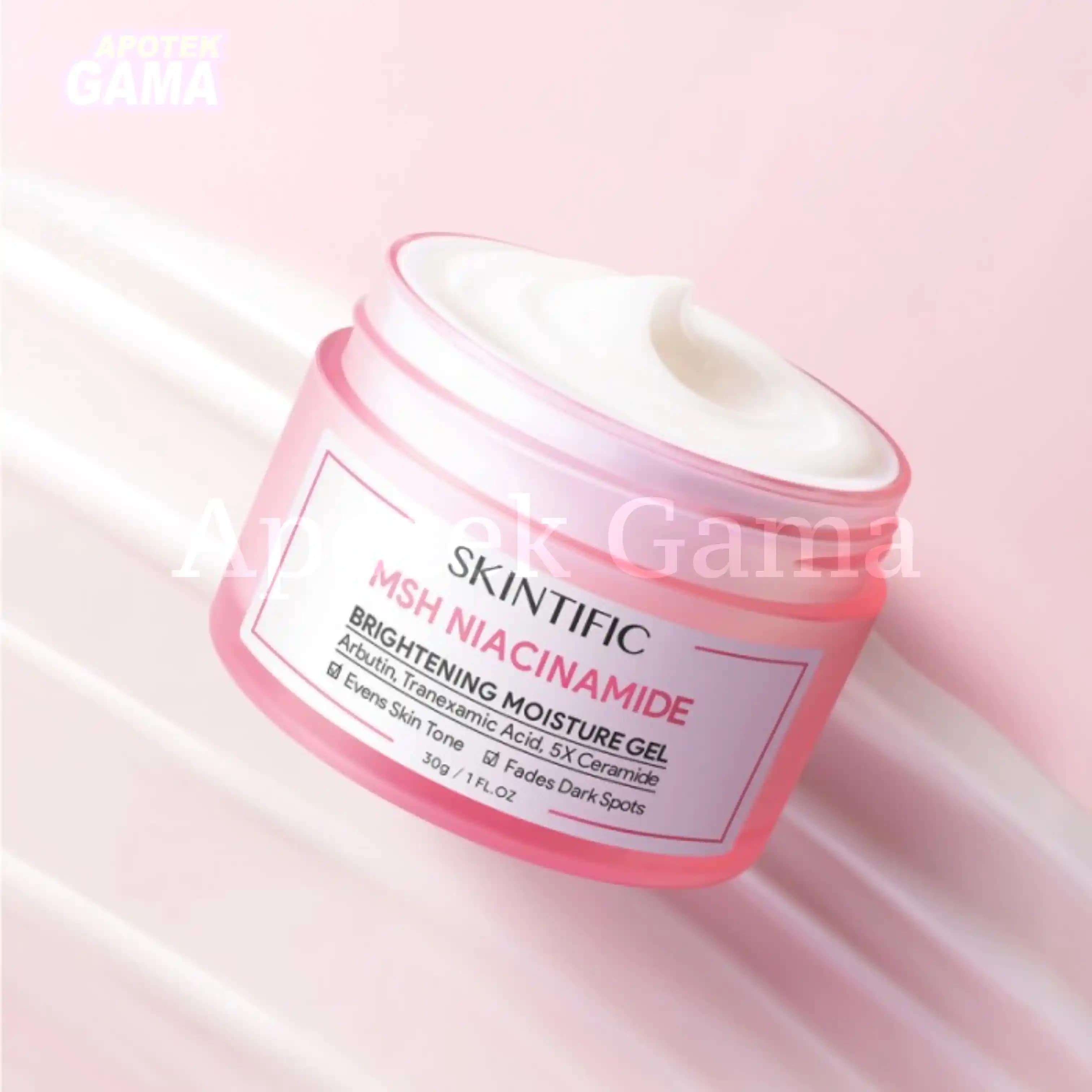 SKINTIFIC MSH NIACINAMIDE BRIGHTENING MOISTURE GEL 30G