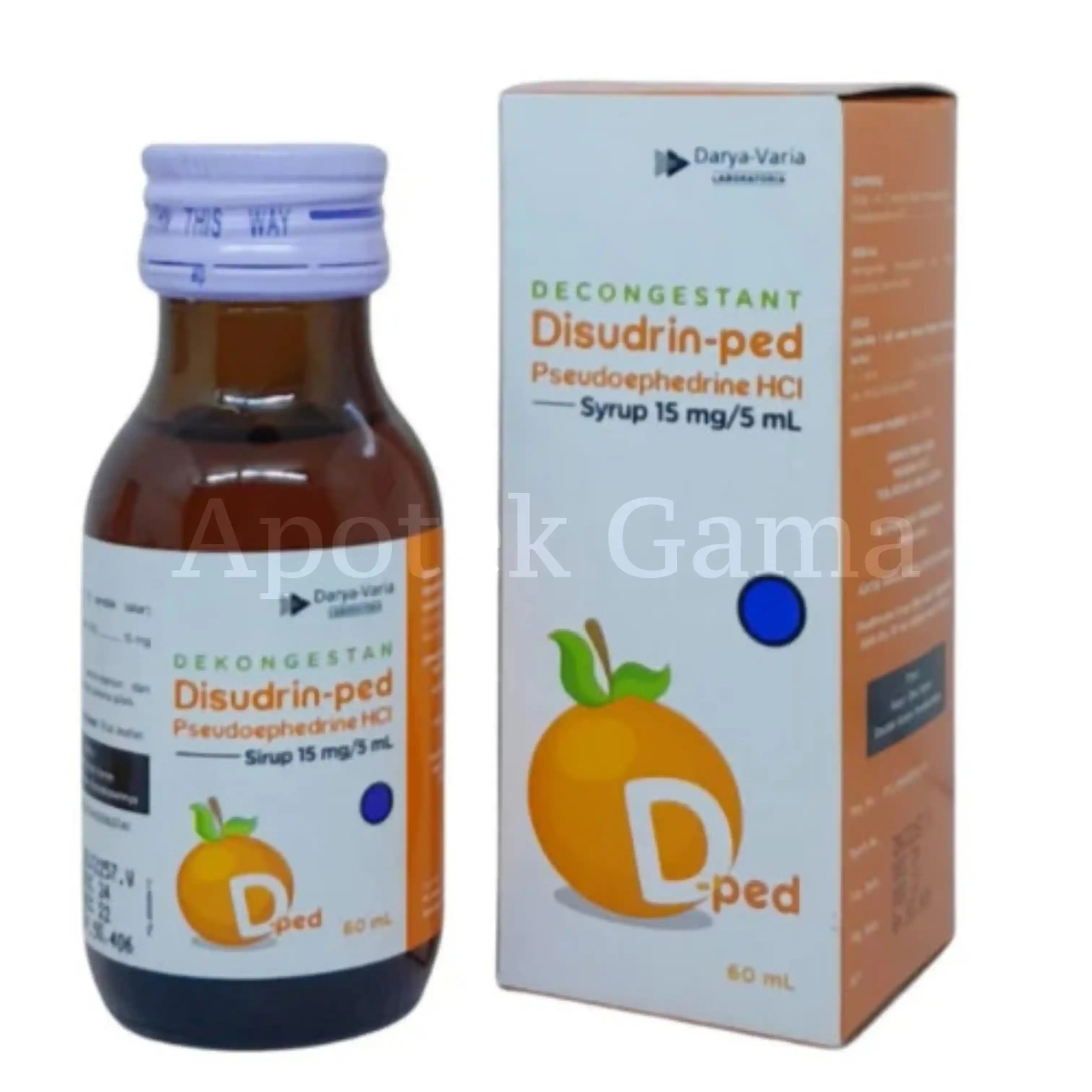 DISUDRIN PED SYRUP 60 ML