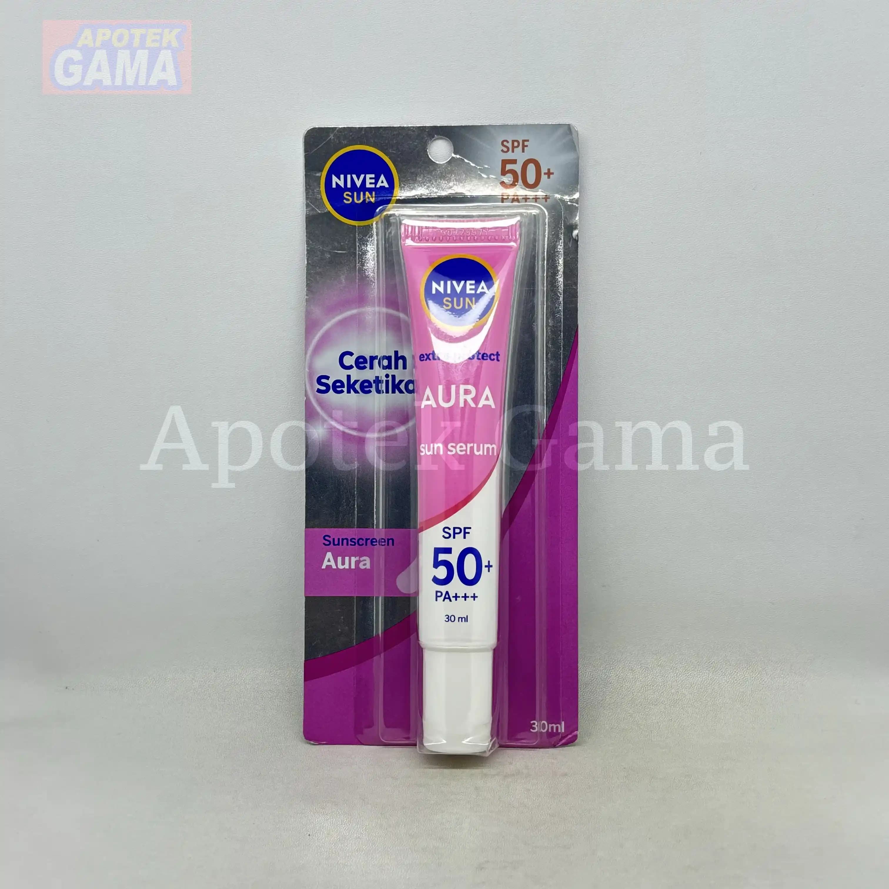 NIVEA SUN PROTECT & WHITE INSTANT AURA SERUM SPF50+ PA+++ 30 ML 5