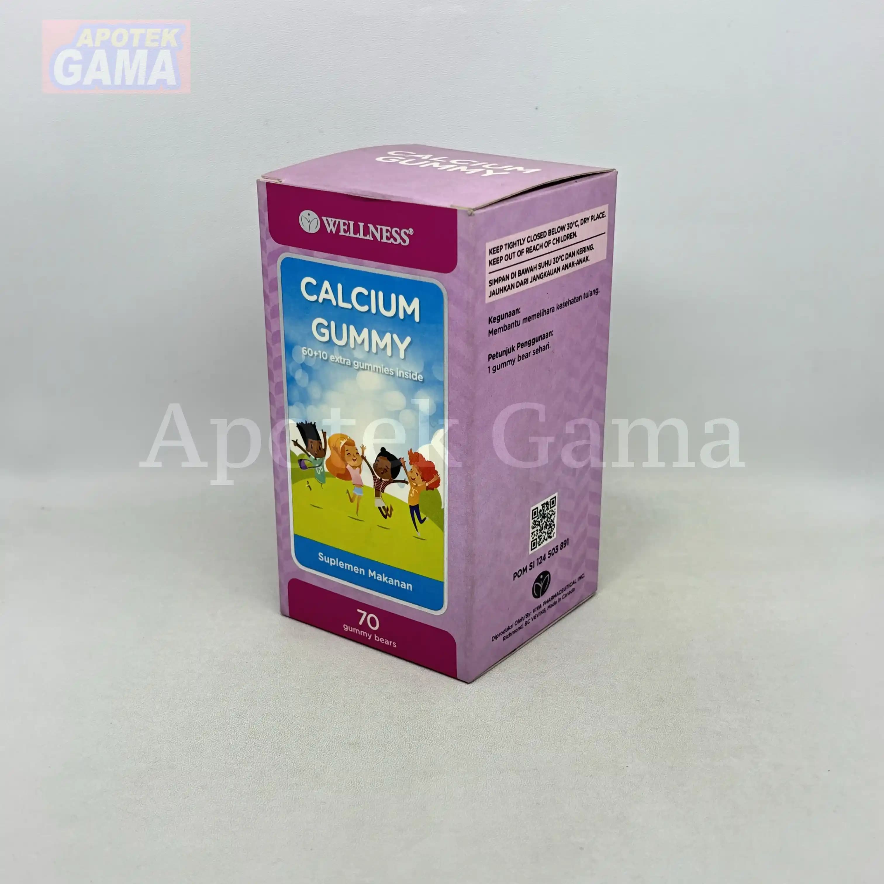 WELLNESS CALCIUM GUMMY 70S 5
