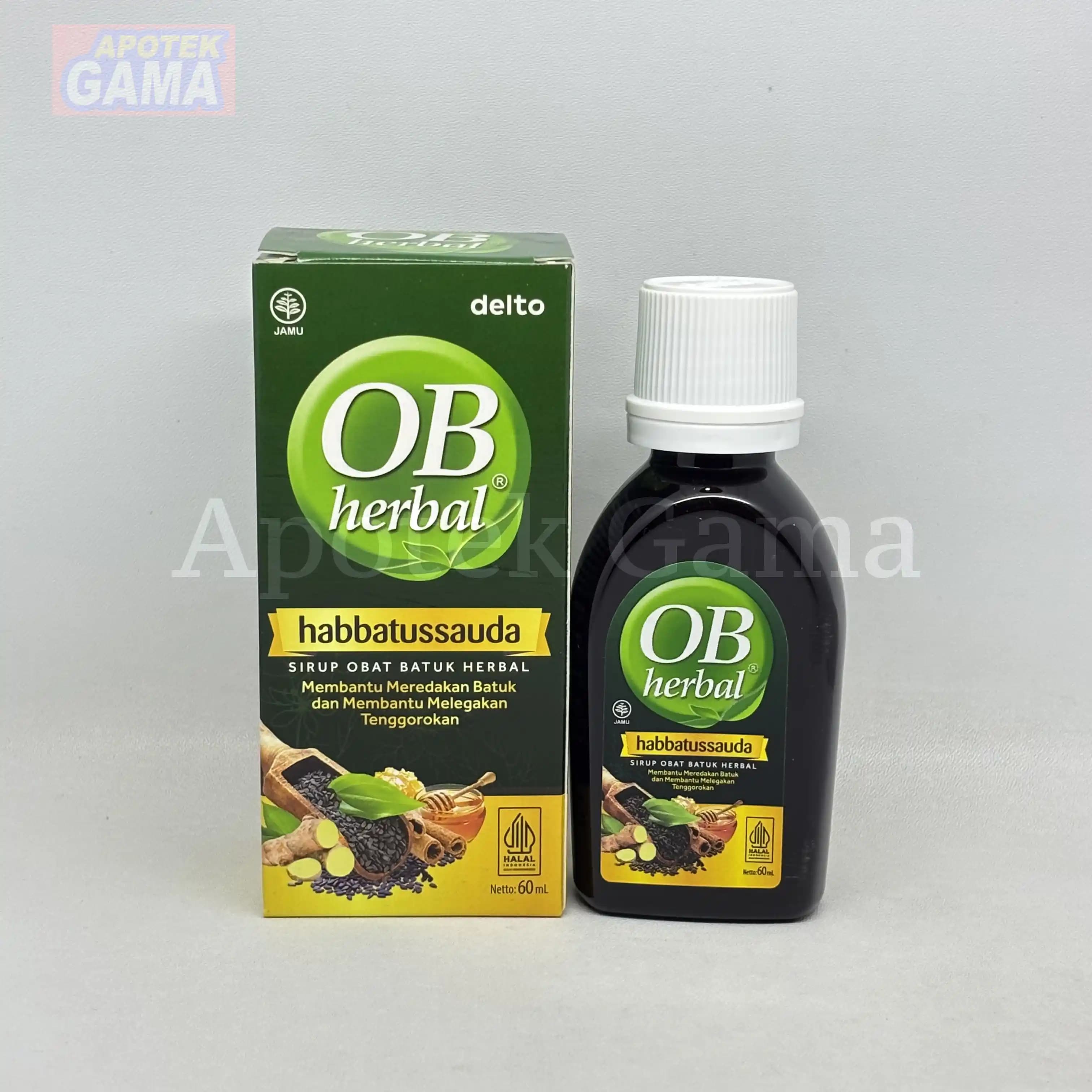 OB HERBAL HABBATUSSAUDA 60 ML