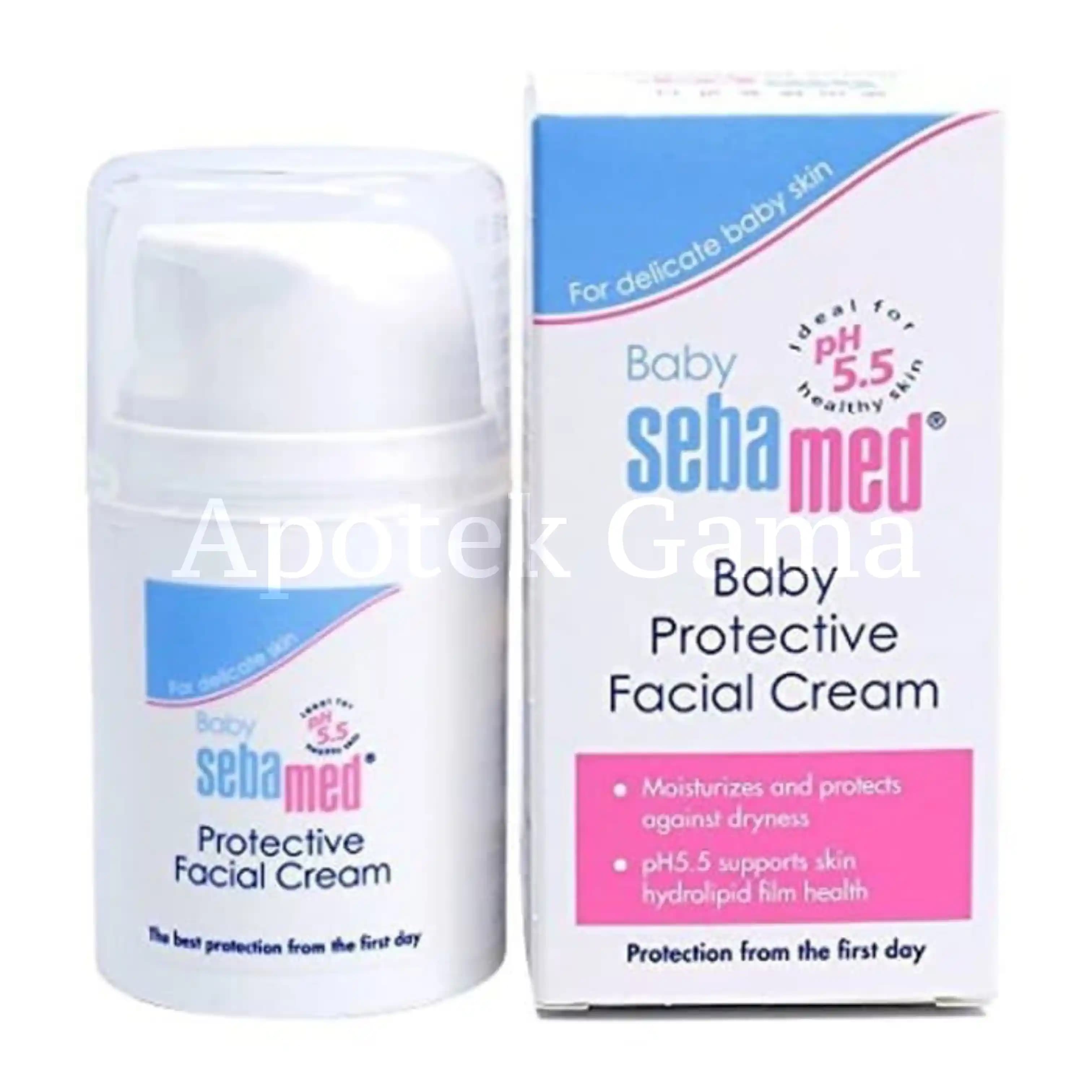 SEBAMED BABY PROTECTIVE FACIAL CREAM 50 ML