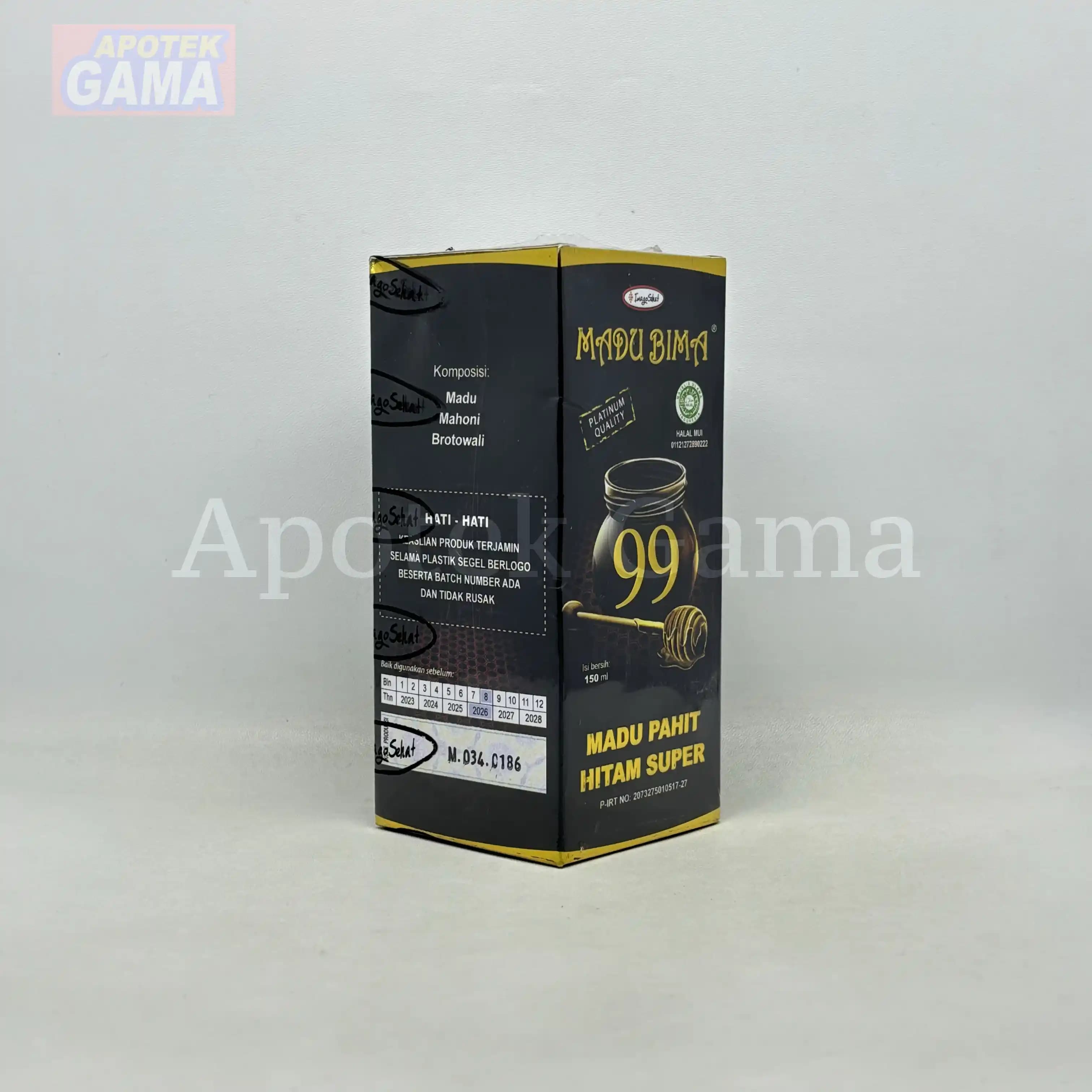 MADU BIMA HITAM 99 150 GR 3