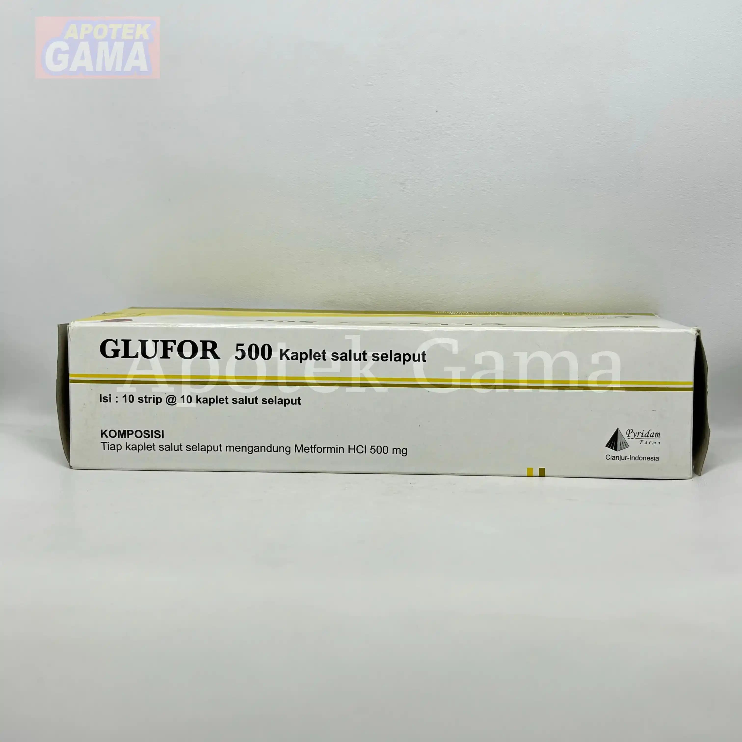 GLUFOR 500MG 3