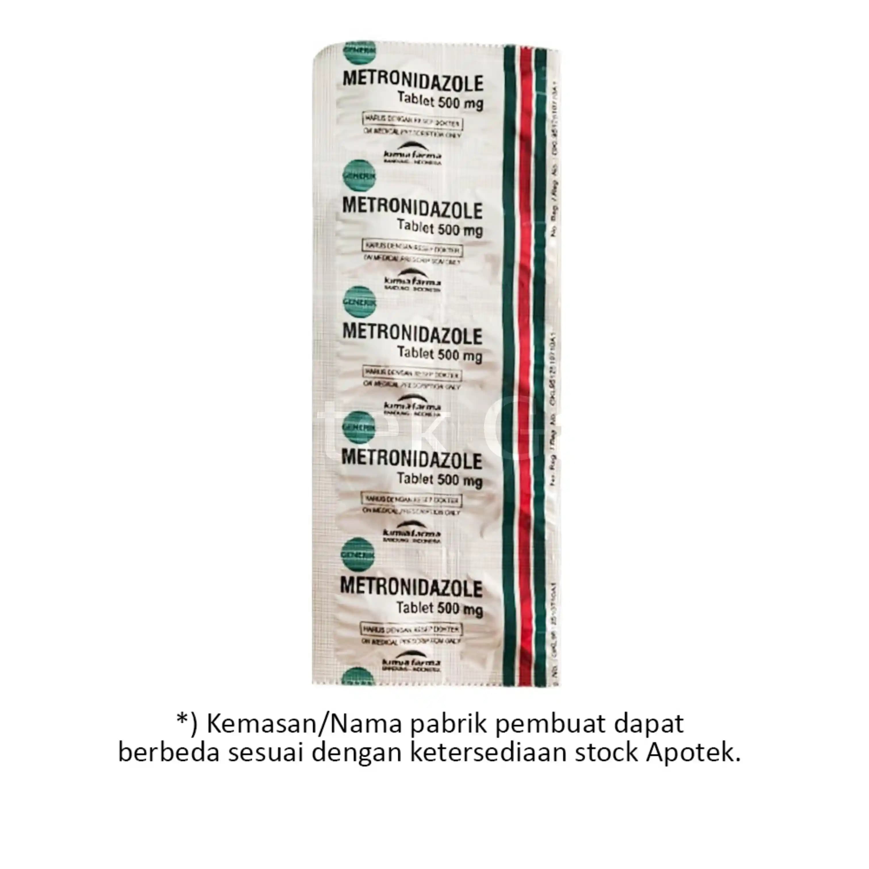 METRONIDAZOL TAB 500 (GEN) 2