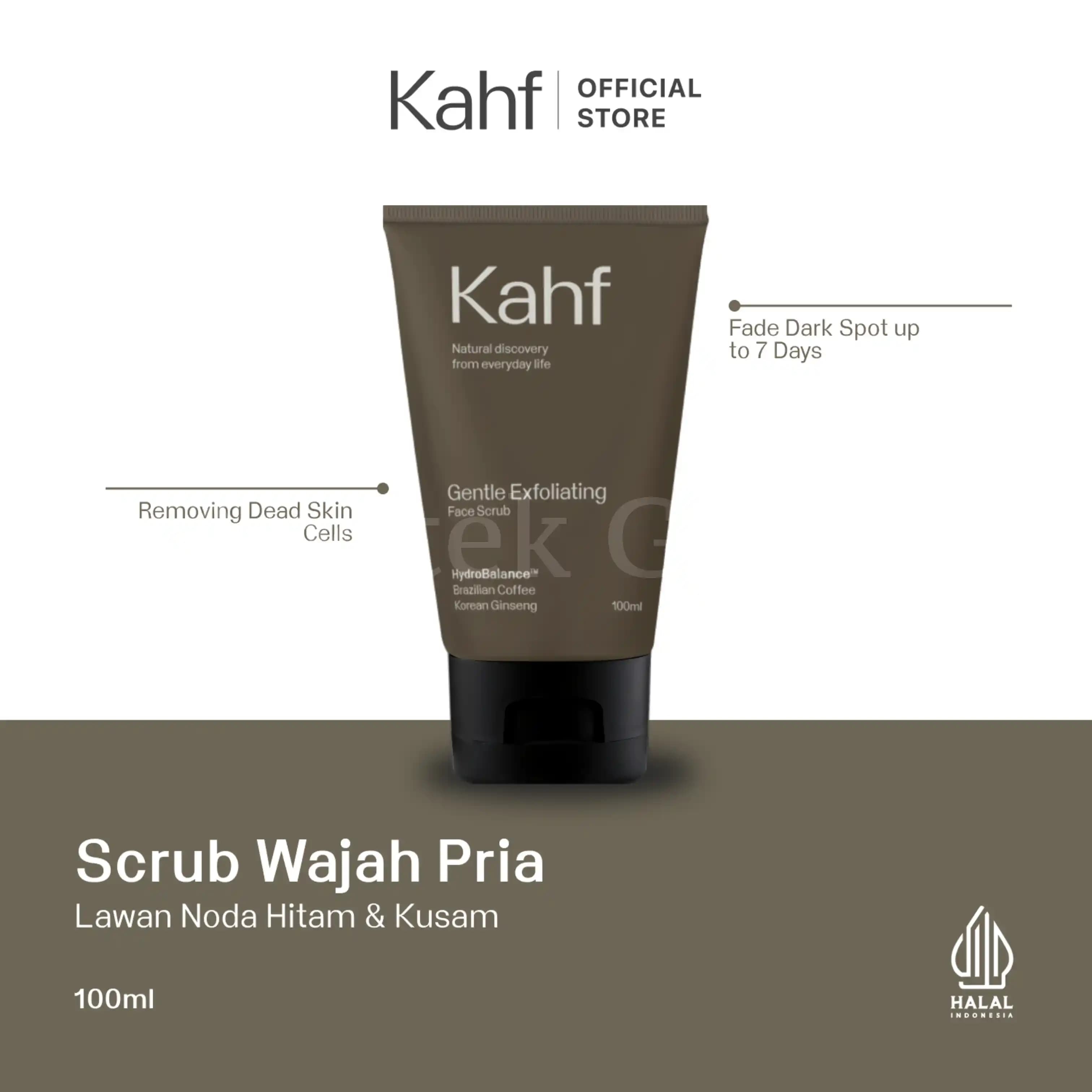 KAHF GENTLE EXFOLIATING FACE SCRUB 100ML