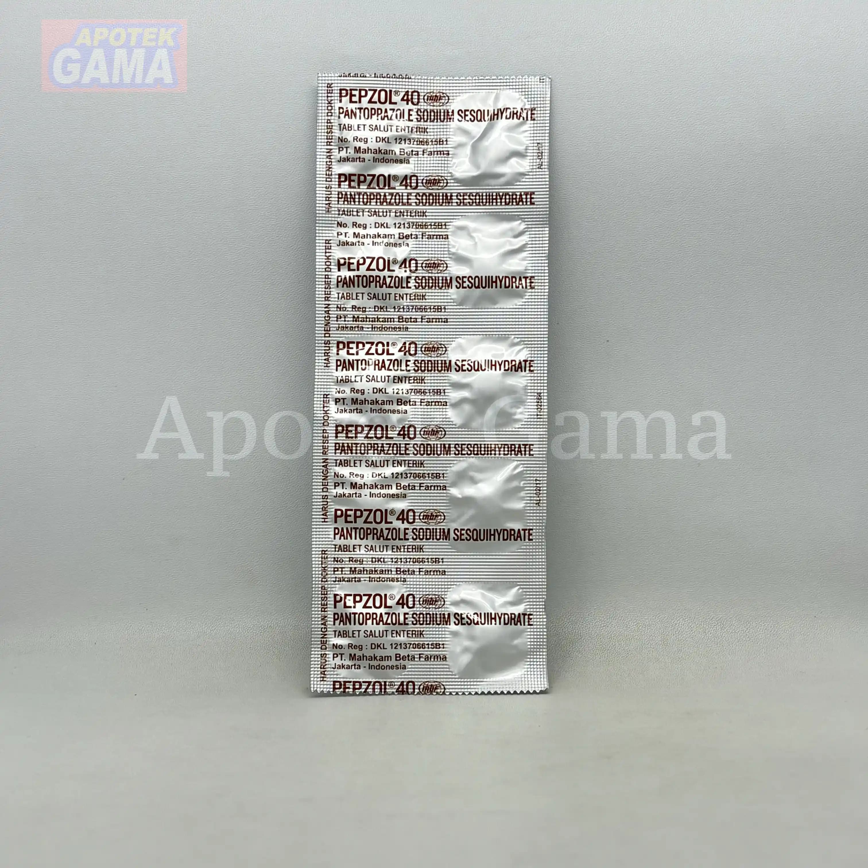 PEPZOL 40 MG TABLET 5