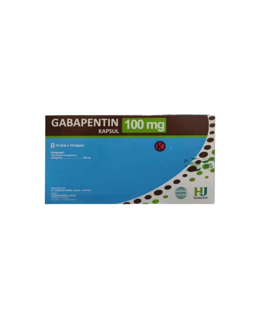 GABAPENTIN 100MG (GEN) HJ 3