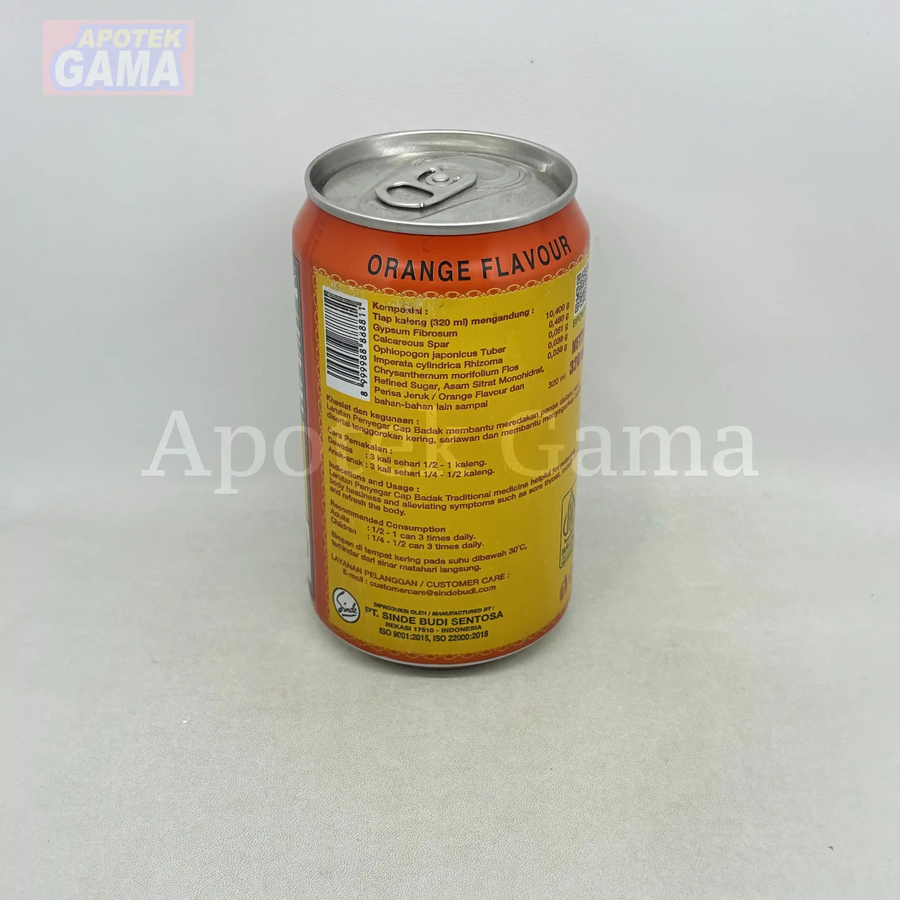 LARUTAN CAP BADAK RASA JERUK 320ML 3