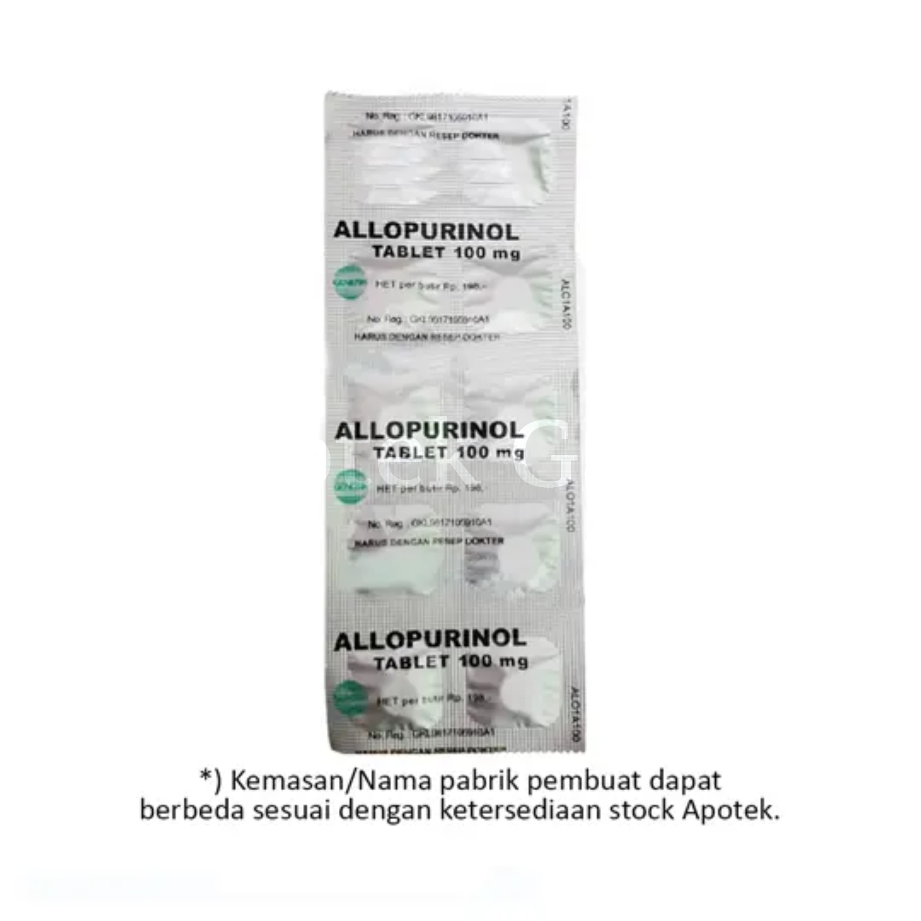 ALLOPURINOL TAB 100 (GEN)