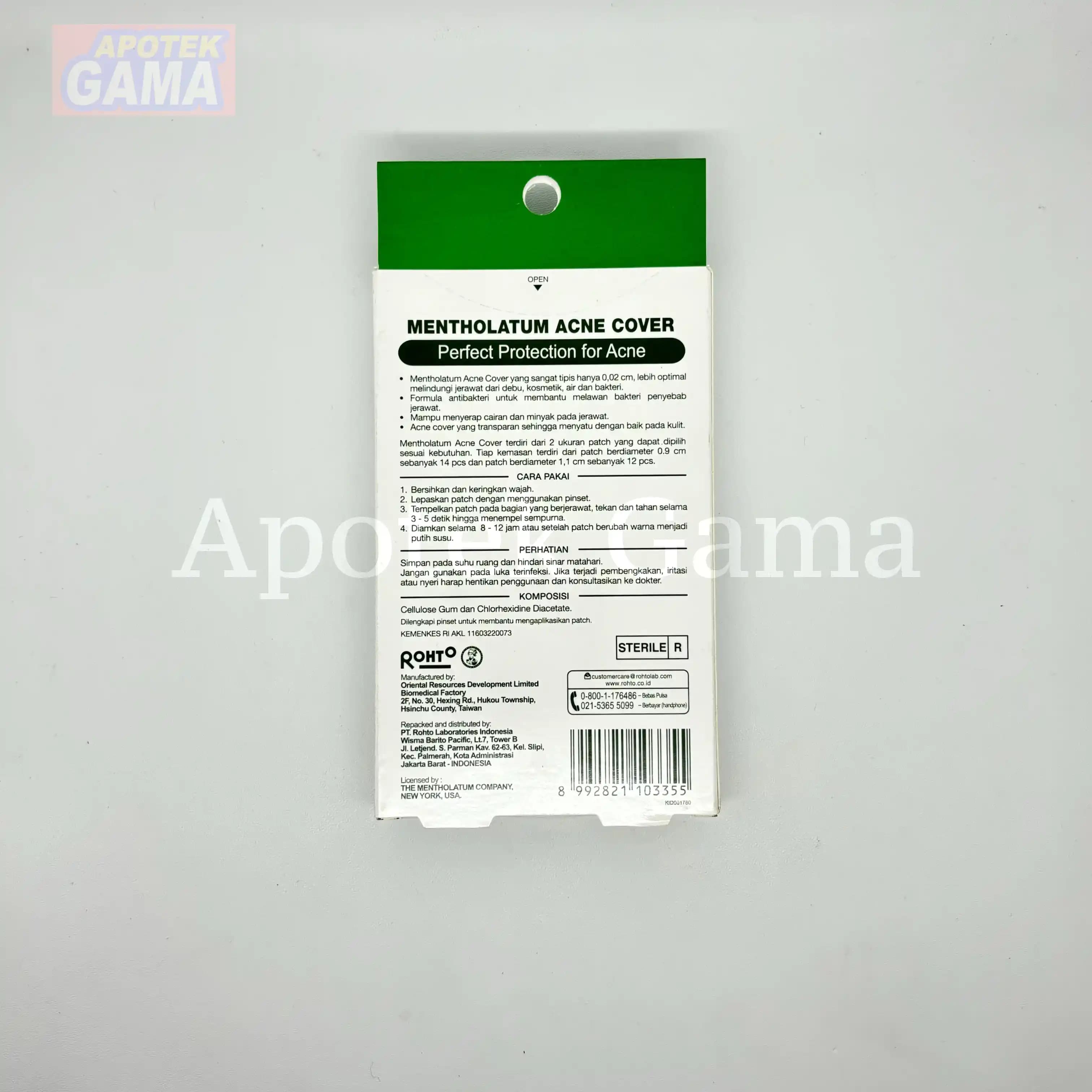 ACNES MENTHOLATUM ACNE COVER 26 PCS 5