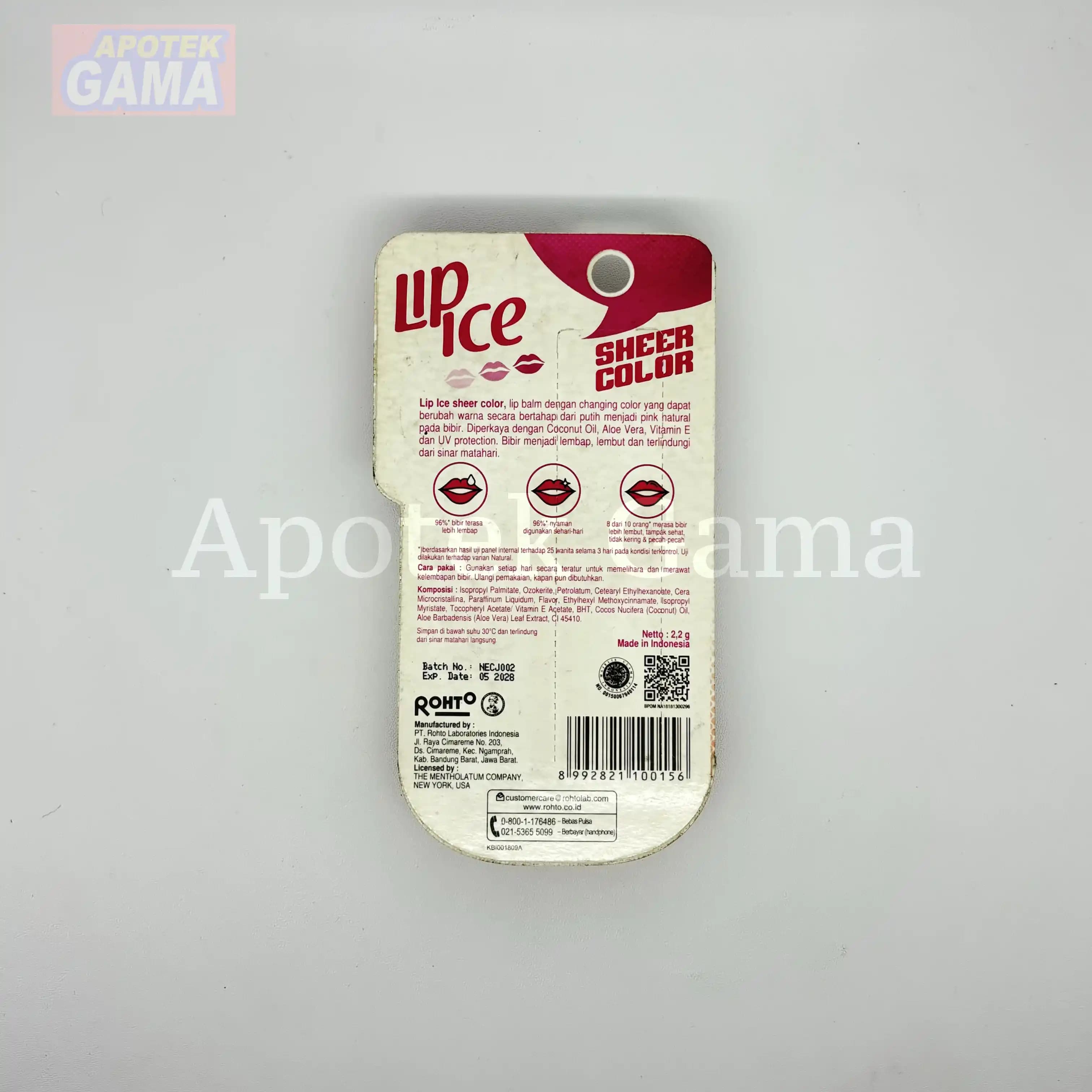 ACNES LIP ICE SHEER COLOR ORANGE 4