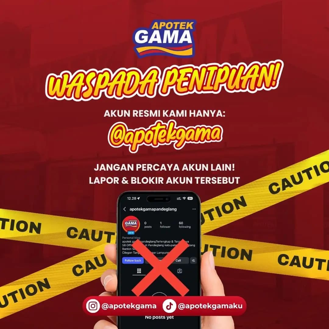 WASPADA PENIPUAN!
