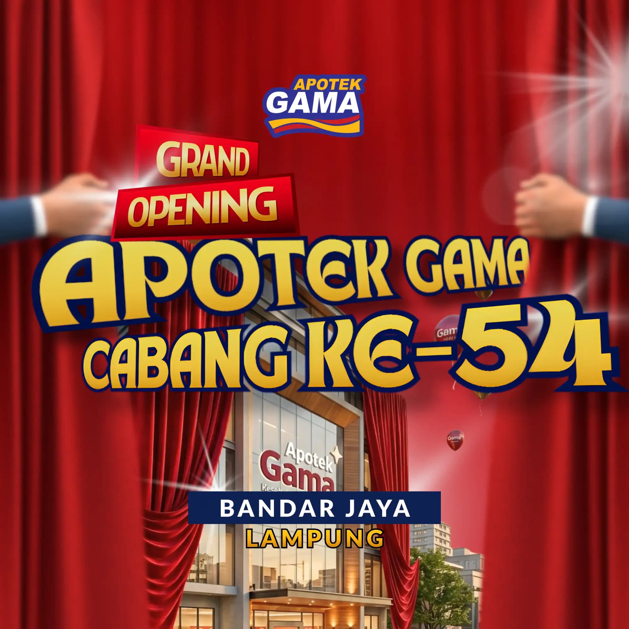 Grand Opening Apotek Gama Cabang Ke-54