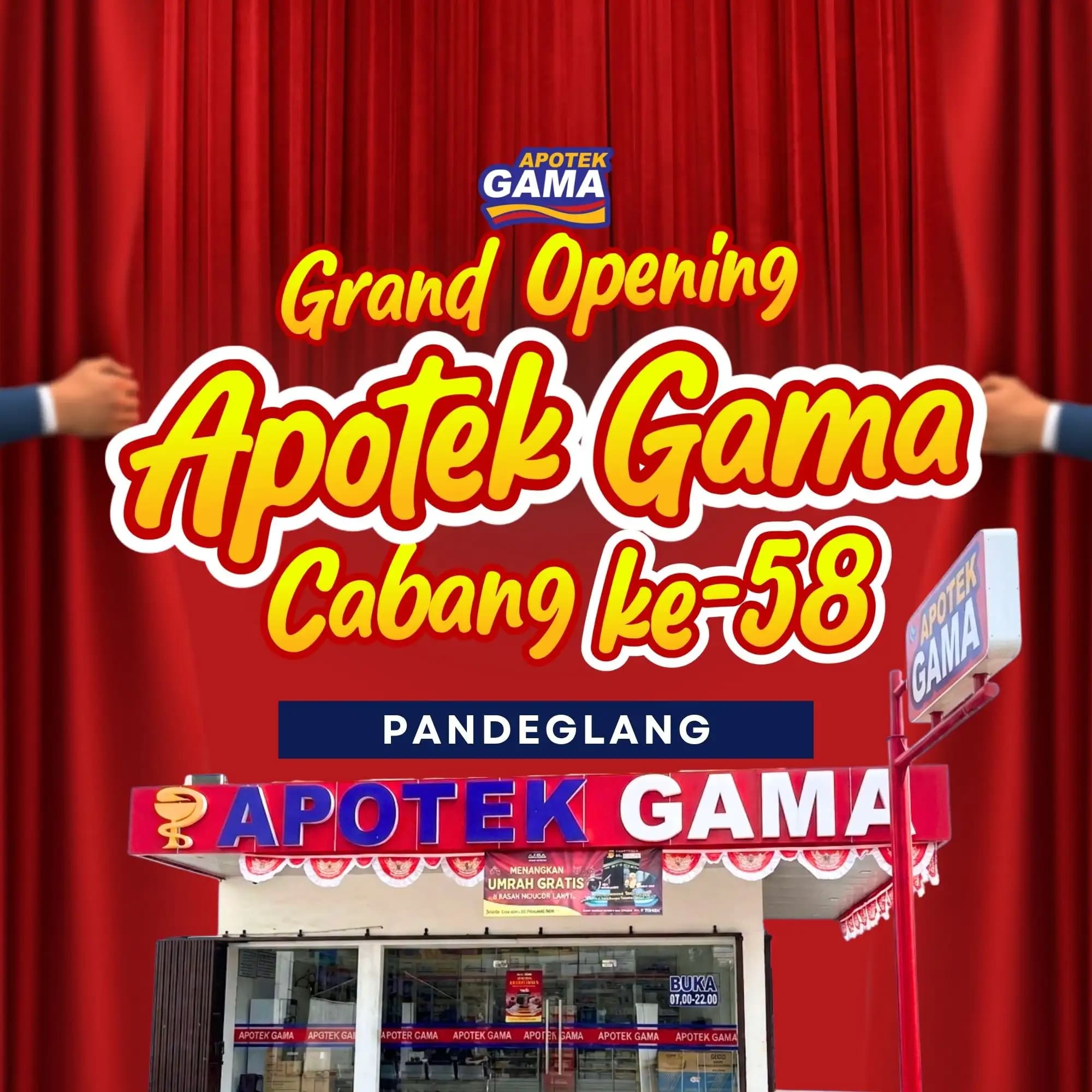Grand Opening Apotek GAMA Cabang ke-58 di Pandeglang